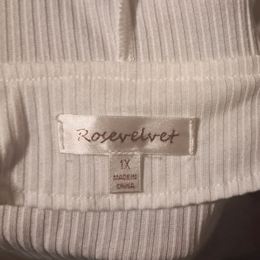 White Ribbed 3 Piece Set - Picture 5 of 16